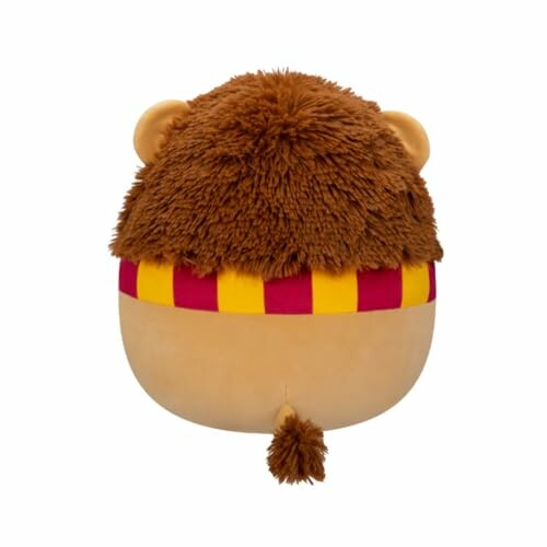 Vue arrière d'une peluche en forme d'animal.