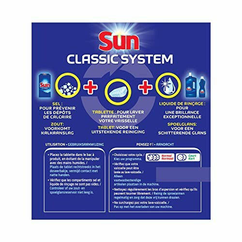 Emballage du système classique Sun avec instructions d'utilisation.