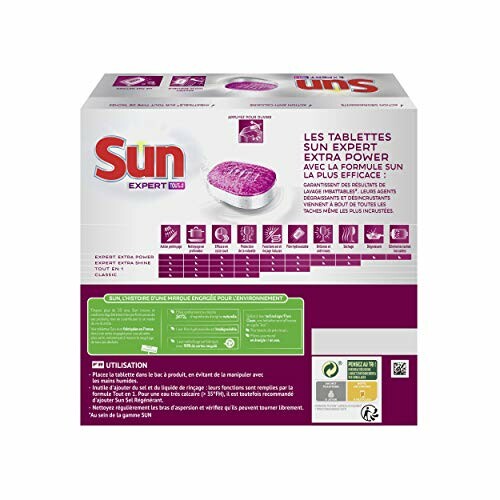 Tablettes lave-vaisselle Sun Expert Extra Power