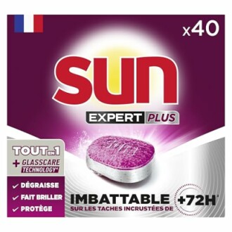 Paquet de tablettes lave-vaisselle Sun Expert Plus