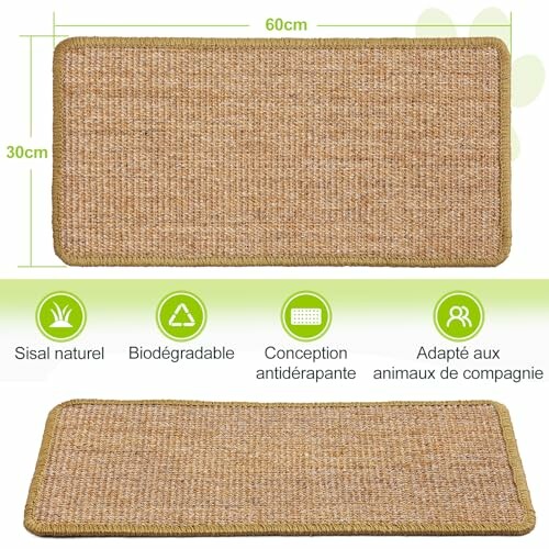 GBLAVM Tapis Griffoir pour Chat