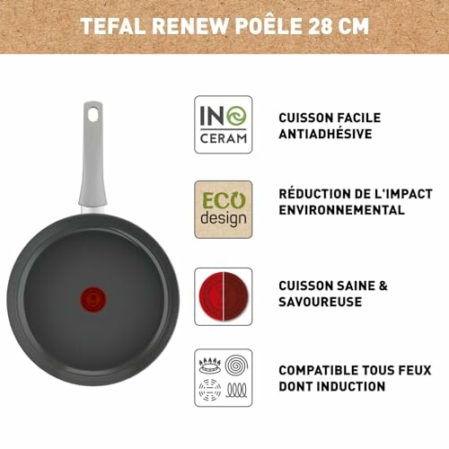 Poêle Tefal 28 cm