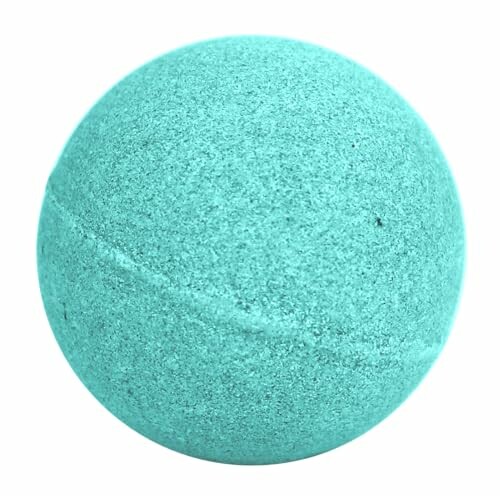 Boule de bain turquoise.