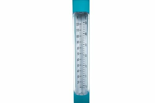 Thermomètre vertical avec échelle en degrés Celsius