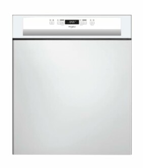 Lave-vaisselle Whirlpool vue de face.