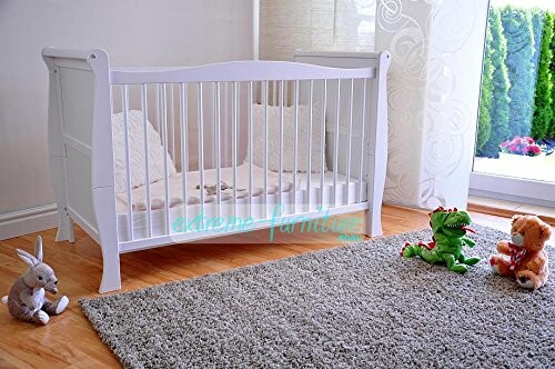 Lit Bébé avec Matelas en Mousse Aloe Vera