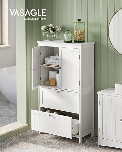 VASAGLE Armoire de Salle de Bain