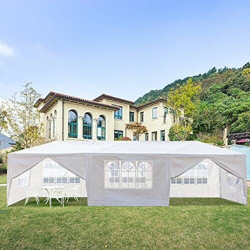 Tonnelle Tente Gazebo GLARRY 3x9M