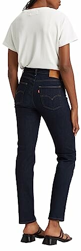 Levi's 724 High Rise Straight Jeans Femme