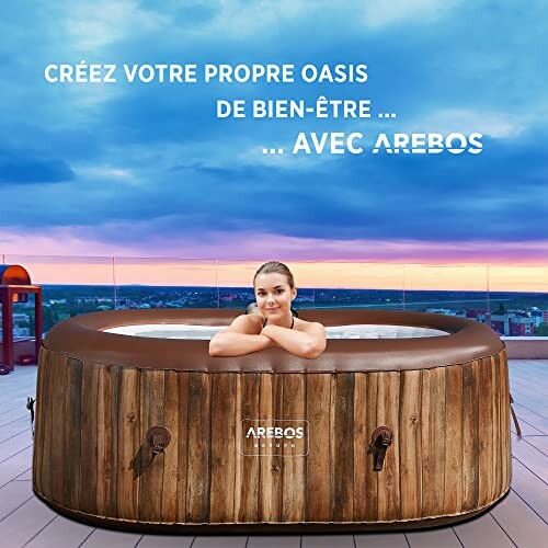 Arebos Spa Gonflable Bergen