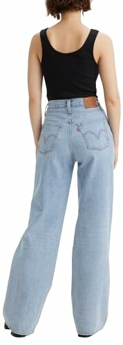 Levi's Ribcage Wide Leg Jeans Femme