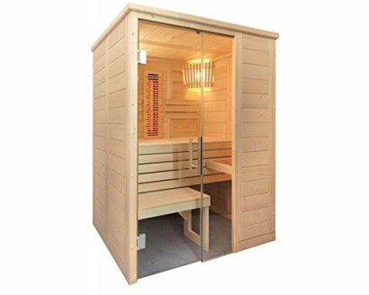 Sauna Infrarouge Massivholzsauna 160 x 110 cm