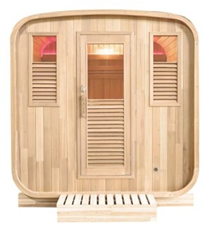 HOLL S - Sauna Extérieur en Bois Traditionnel Gaïa Nova