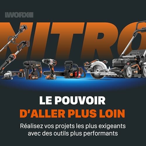 WORX Nitro Souffleur sans Fil WG543E.9